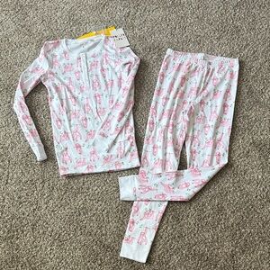 BNWT *Rare* Roller Rabbit Sleepy Sloth Kids (size 12) Pajamas Set
